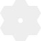 Ekena Millwork Daisy Architectural Grade PVC Contemporary Ceiling Medallion, 28"OD x 3"ID x 9 3/4"C x 1"P CMP28DY-03000 - alternate 2
